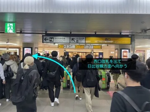 理学ボディメガロス恵比寿店アクセス
