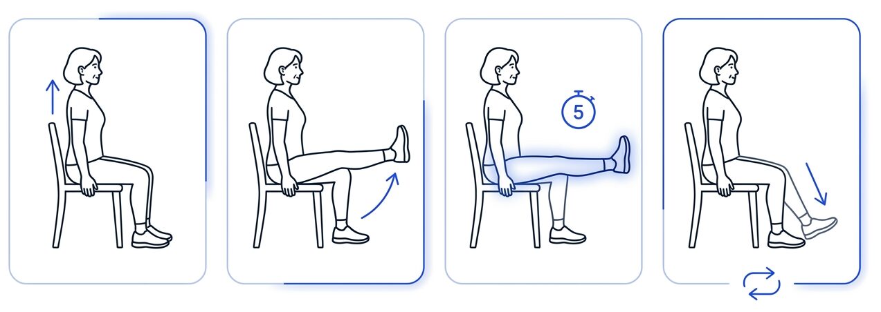 大腿四頭筋　トレーニング